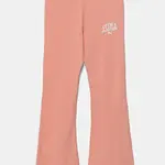 Dětské legíny Puma CLASS High Waist Flared Leggings oranžová barva, s potiskem, 685870