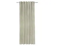 Záves Nantes 140x245 cm, béžová zamatová štruktúra%