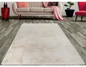 Koberec Fluffy Shaggy 120x160 cm, béžový%