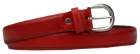 NovaKabelka.sk Cintura Sottile (2,9 cm) Farba opasku: červená