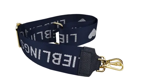 NovaKabelka.sk Látkový prídavný popruh lieblings blu