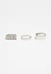 Pray Ring Set - Silver Colors