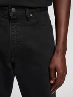 Čierne pánske rifle GAP slim straight