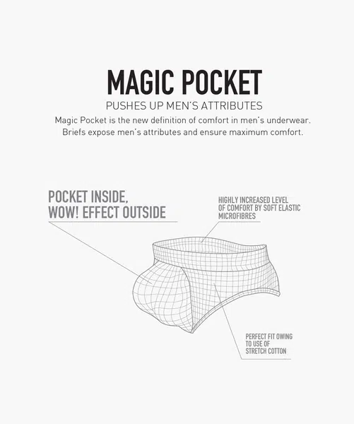 Men's Slips Magic Pocket