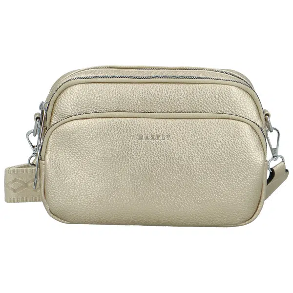 Dámska crossbody kabelka zlatá - MaxFly Saskia