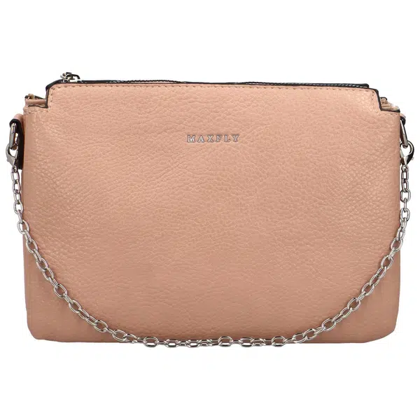 Dámska crossbody kabelka staroružová - MaxFly Fjodos ružová