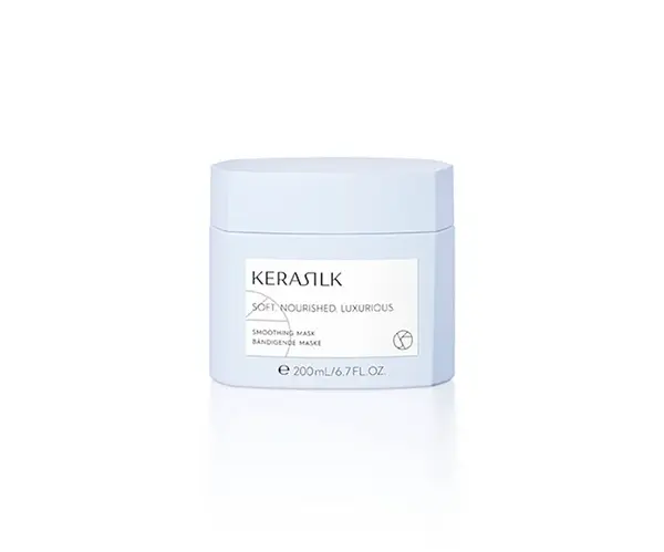 Hĺbková vyhladzujúca maska pre krepaté a nepoddajné vlasy Kerasilk Smoothing Mask - 200 ml (521300) + darček zadarmo