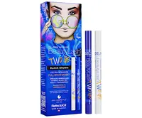 Farbiace pero na obočie Refectocil BeautyLash Two Go Black Brown - čierno hnedá + darček zadarmo