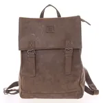 Módny štýlový batoh hnedý - Enrico Benetti Travers