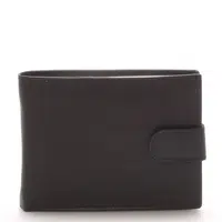 Kožená peňaženka čierna - Delami 8693