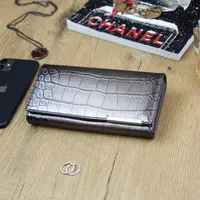 Dámska kožená peňaženka sivá - Gregorio Maia