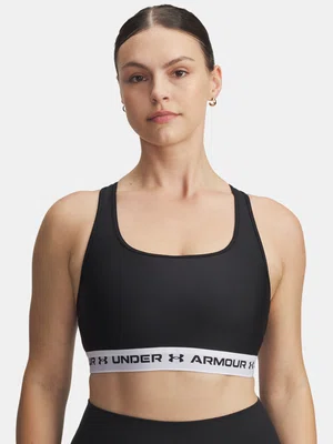 Dámská podprsenka Under Armour Crossback Mid Bra-BLK - Dámské