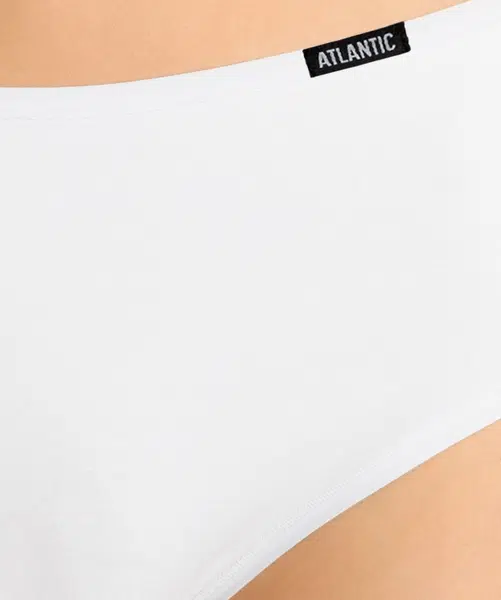Dámske klasické nohavičky ATLANTIC 3Pack - biele