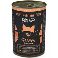 Fitmin Cat For Life konzerva Sterilized Salmon 400 g
