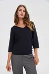 Marisse WOMEN'S SWEATER Z-SW-4816 NAVY