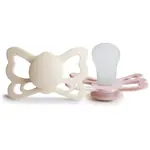 FRIGG Butterfly Size 2:6-18 months cumlík Cream/Blush 2 ks
