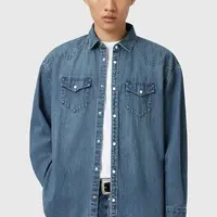 Džínová košile AllSaints FENTON