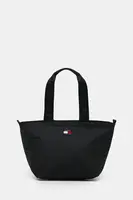 Kabelka Tommy Jeans černá barva, AW0AW17890