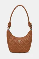 Kabelka Guess ADELASIA hnědá barva, HWQL96 58180