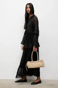 Šaty s hedvábím Answear.LAB