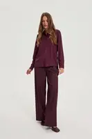 Marisse WOMEN'S SHIRT Z-KO-4822 BURGUNDY