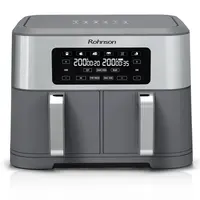 Rohnson Horkovzdušná fritéza s dvojitým košem R-2844 – 2 x 4,25 l