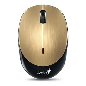 Myš drátová, Genius NX-9000BT 31030009407, zlatá, optická, 1200DPI