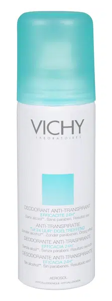 Vichy Dezodorant antiperspirant v spreji bez alkoholu s 48-hodinovým účinkom 125 ml