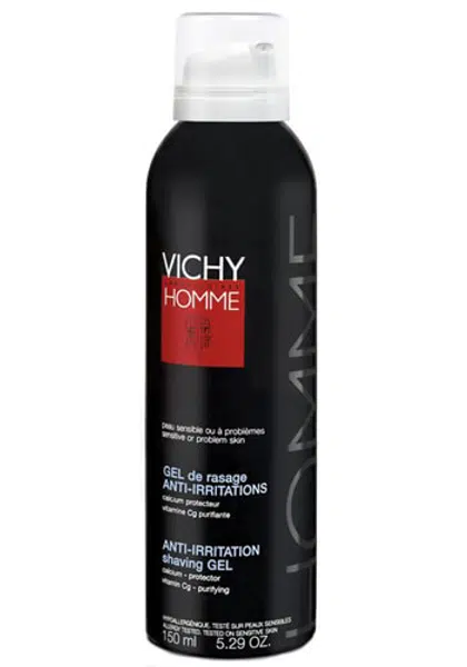 Vichy Gél na holenie na citlivú alebo problematickú pokožku Homme (Anti-Irritation Shaving Gél) 150 ml