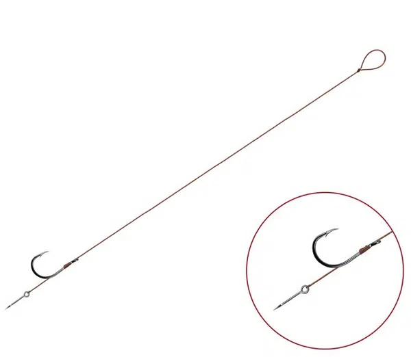 Delphin feederový nadväzec proxi 8 sting 6 ks - 8 cm 8 priemer 0,10 mm