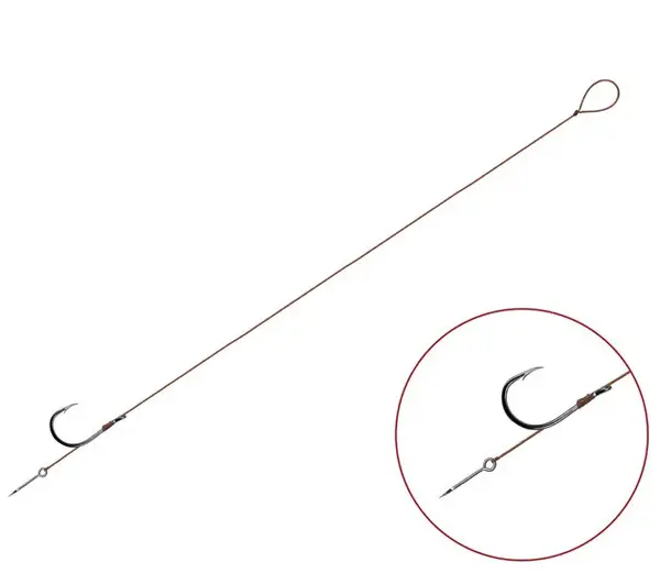 Delphin feederový nadväzec proxi 8 sting 6 ks - 8 cm háčik 8 tŕň 5 mm