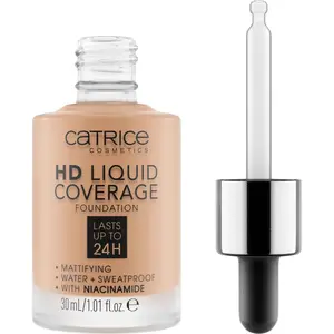 Catrice Tekutý make-up HD Liquid Coverage (Foundation) 30 ml 040