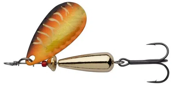 Abu garcia rotačka droppen spinners lf red hot tiger - 4,6 cm 8 g