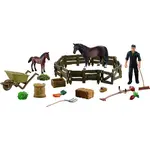 Rappa Ohrada s hnedou kobylou a žriebäťom s príslušenstvom