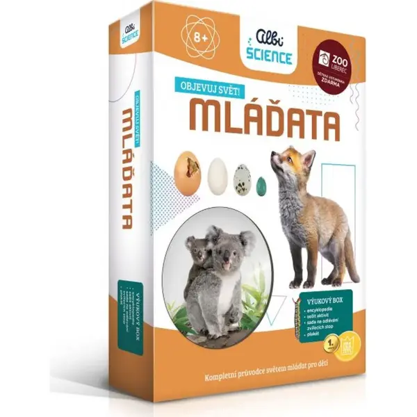 Albi Science Objevuj svět Mláďata CZ verzia