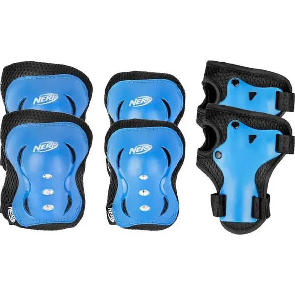 Spokey Hasbro Armor 3 dielna sada detských chráničov modrá veľ. M