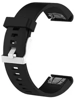 4wrist Remienok Garmin Fenix 5S, 5S Plus, 6S, 6S Pro, 7S - Black