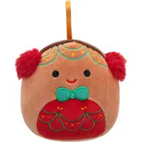Squishmallows Vianočná ozdoba Perníček Cash 10 cm