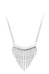 Troli Moderné oceľový náhrdelník s ozdobou Chains Silver