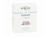 Maison Berger Paris Náhradná náplň do difuzéra do auta Čistá bavlna Cotton Care ss (Car Diffuser Recharge/Refill) 2 ks