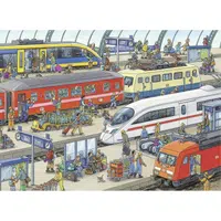 Ravensburger Puzzle Železničná stanica 60 dielikov