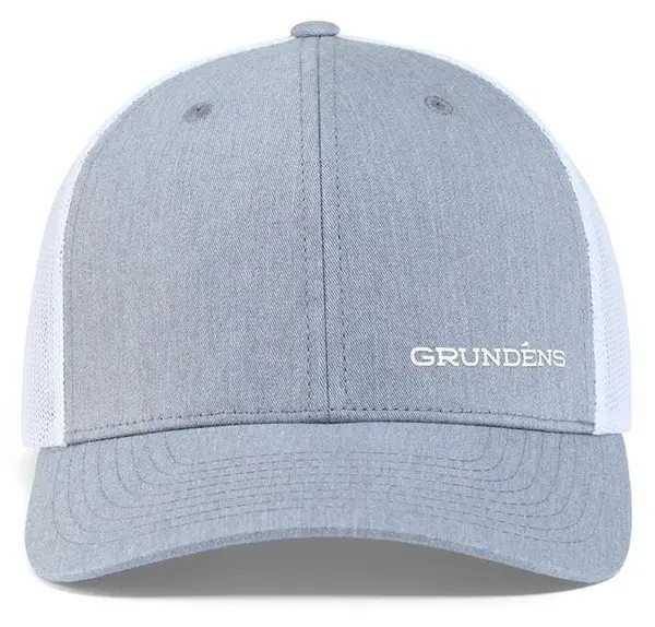 Grundéns šiltovka iconic trucker heather grey