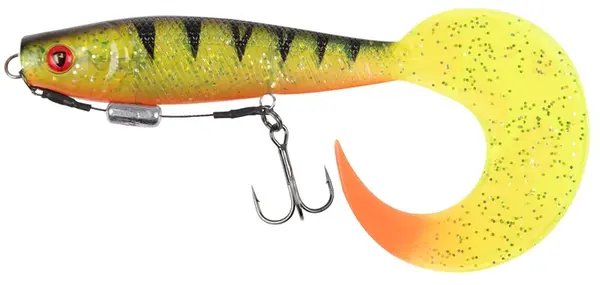 Fox rage gumová nástraha pro grub loaded uv perch - 16 cm