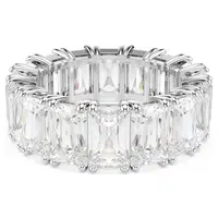 Swarovski Luxusné trblietavý prsteň Vittore 5572699 52 mm