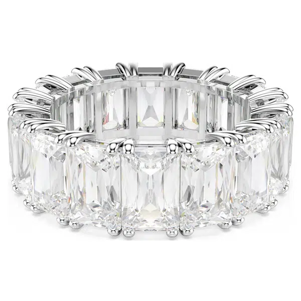 Swarovski Luxusné trblietavý prsteň Vittore 5572699 52 mm