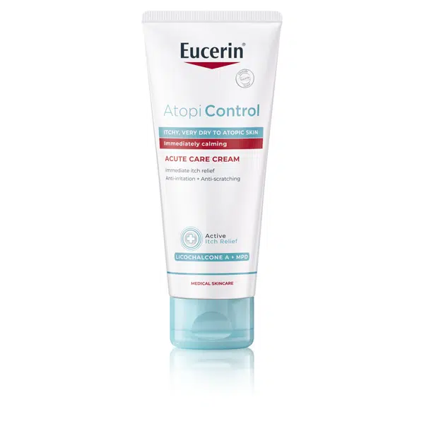 Eucerin Telový krém pre suchú a atopickú pokožku AtopiControl (Acute Care Cream) 100 ml