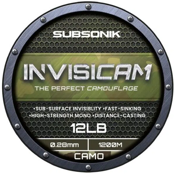 Sonik vlasec subsonik invisicam camo 1200 m - 0,31 mm 6,80 kg