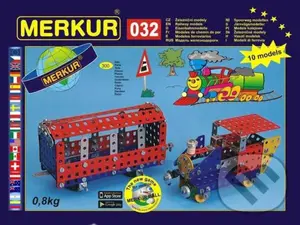 Merkur 032: Železniční modely - hra z kategorie Stavebnice