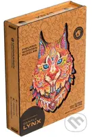 Rys L (Unidragon drevené puzzle) - puzzle z kategorie Zvířata