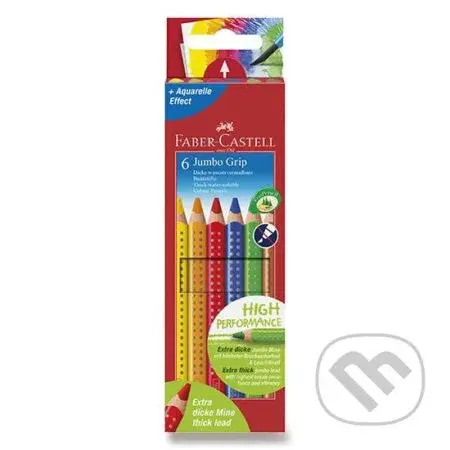Pastelky Jumbo Grip 6 ks